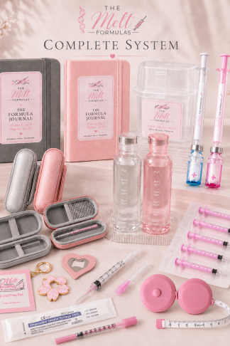 The Melt Formulas Luxe Kit The Complete Formula system.