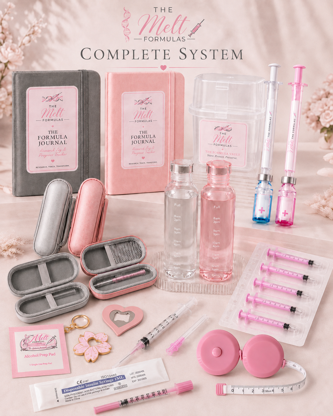 The Melt Formulas Luxe Kit The Complete Formula system.